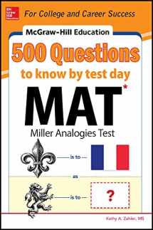 9780071832106-0071832106-McGraw-Hill Education 500 MAT Questions to Know by Test Day (Mcgraw-hill Education 500 Questions)