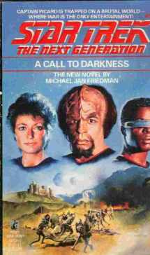 9780671687083-0671687085-A Call to Darkness (Star Trek The Next Generation, Book 9)