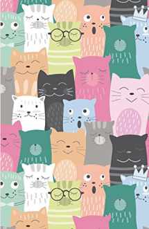 9781720716457-1720716455-Discreet Password Book: Never Forget A Password Again! 5.5" x 8.5" Colorful Cute Cats Design, Small Password Book With Tabbed Large Alphabet, Pocket-Size Over 340 Record User And Password