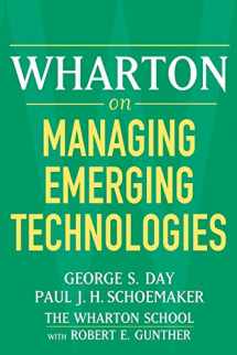 9780471689393-0471689394-Wharton on Managing Emerging Technologies