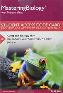 9780321833143-0321833147-Mastering Biology with Pearson eText -- Standalone Access Card -- for Campbell Biology