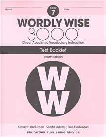 9780838877623-0838877621-Wordly Wise, Grade 7 Test Booklet