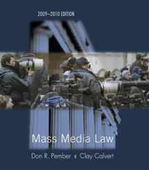 9780073378824-0073378828-Mass Media Law 2009/2010 Edition