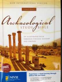 9780310938507-0310938503-NIV Archaeological Study Bible, Large Print: An Illustrated Walk Through Biblical History and Culture