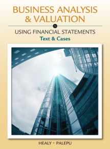 9781111972288-1111972281-Business Analysis and Valuation: Using Financial Statements, Text and Cases (with Thomson Analytics Printed Access Card)