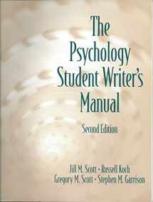 9780130413826-0130413828-The Psychology Student Writer's Manual (2nd Edition)