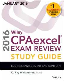 9781119119982-1119119987-Wiley CPAexcel Exam Review 2016 Study Guide January: Business Environment and Concepts