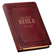 9781432102401-1432102400-KJV Holy Bible, Standard Size Faux Leather Red Letter Edition Thumb Index & Ribbon Marker, King James Version, Saddle Tan