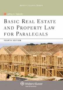 9781454808848-1454808845-Basic Real Estate & Property Law for Paralegals, 4th Edition (Aspen College)