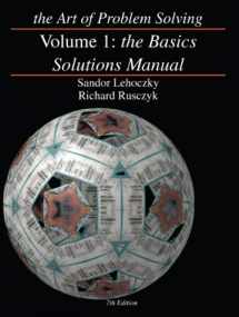 9780977304578-0977304574-The Art of Problem Solving, Volume 1: The Basics Solutions Manual
