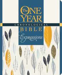 9781496420176-1496420179-The One Year Chronological Bible Expressions NLT, Deluxe (Hardcover, Blue)