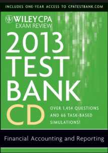 9781118363171-1118363175-Wiley CPA Exam Review 2013 Test Bank CD, Financial Accounting and Reporting
