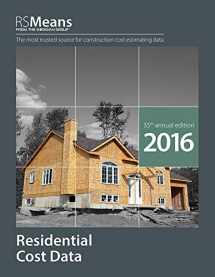 9781943215164-1943215162-RSMeans Residential Cost Data 2016