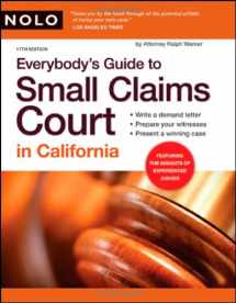 9781413307597-1413307590-Everybody's Guide to Small Claims Court in California