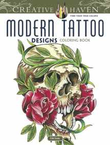 9780486493268-0486493261-Creative Haven Modern Tattoo Designs Coloring Book (Creative Haven Coloring Books)