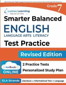 9781940484792-1940484790-SBAC Test Prep: Grade 7 English Language Arts Literacy (ELA) Common Core Practice Book and Full-length Online Assessments: Smarter Balanced Study Guide (SBAC by Lumos Learning)