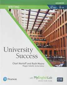 9780134652696-013465269X-University Success Writing Advanced, Student Book with MyEnglishLab