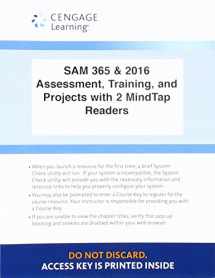 9781337114042-1337114049-LMS Integrated SAM 365 & 2016 Assessments, Trainings, and Projects with 2 MindTap Readers, (6 months) Printed Access Card