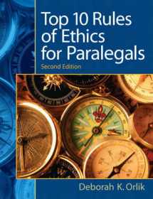 9780135063934-0135063930-Top 10 Rules of Ethics for Paralegals