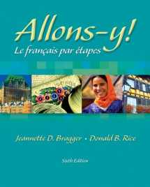 9781413089035-1413089038-Bundle: Allons-y!: Le Français par etapes (with Audio CD), 6th + Workbook/Lab Manual + Lab Audio CD's