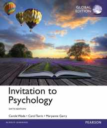 9781292056562-1292056568-Invitation to Psychology, Global Edition