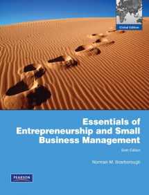 9780273756040-0273756044-Essentials of Entrepreneurship and Small Business Management: Global Edition