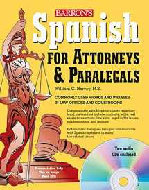 9780764196119-0764196111-Spanish for Attorneys and Paralegals with Online Audio (Barron's Foreign Language Guides)