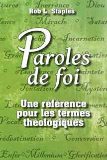 9781563440823-1563440822-Paroles de foi (French Edition)