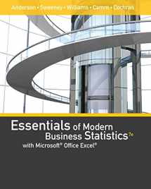 9781337298353-1337298352-Essentials of Modern Business Statistics with Microsoft Office Excel (Book Only)