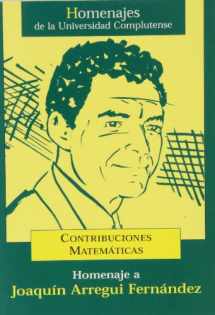 9788474915815-8474915813-Homenaje a Joaquín Arregui Fernández. Contribuciones matemáticas (Homenajes) (Spanish Edition)