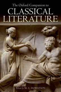 9780199548545-0199548544-The Oxford Companion to Classical Literature (Oxford Quick Reference)