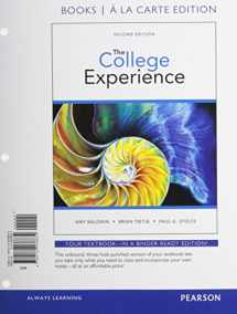 9780134038834-0134038835-College Experience, The, Student Value Edition (2nd Edition)