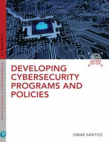 9780789759405-0789759403-Developing Cybersecurity Programs and Policies (Pearson It Cybersecurity Curriculum)