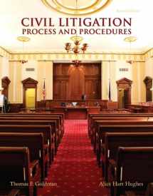 9780133009217-0133009211-Civil Litigation: Process and Procedures + New MyLegalStudiesLab and Virtual Law Office Experience With Pearson Etext