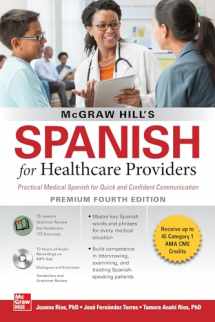 9781260467888-1260467880-McGraw Hill's Spanish for Healthcare Providers (with MP3 Disk), Premium Fourth Edition