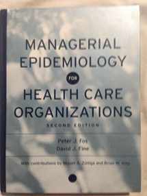 9780787978914-0787978914-Managerial Epidemiology For Health Care Organizations
