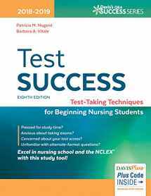 9780803669093-0803669097-Test Success: Test-Taking Techniques for Beginning Nursing Students (Davis's Q&A Success)