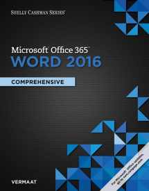 9781305871014-1305871014-Shelly Cashman Series MicrosoftOffice 365 & Word 2016: Comprehensive