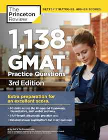 9780375427480-0375427481-1,138 GMAT Practice Questions, 3rd Edition (Graduate School Test Preparation)