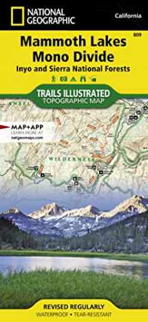 9781566952668-1566952662-Mammoth Lakes, Mono Divide Map [Inyo and Sierra National Forests] (National Geographic Trails Illustrated Map, 809)