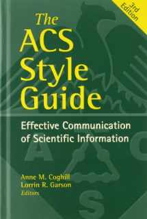 9780841239999-0841239991-The ACS Style Guide: Effective Communication of Scientific Information (An American Chemical Society Publication)
