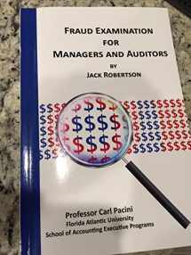 9781583902080-1583902082-Fraud Examination For Managers and Auditors by Jack Robertson