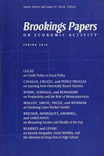 9780815730651-0815730659-Brookings Papers on Economic Activity: Spring 2016
