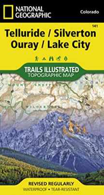 9781566953405-1566953405-Telluride, Silverton, Ouray, Lake City Map (National Geographic Trails Illustrated Map, 141)