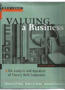 9780071356152-0071356150-Valuing A Business, 4th Edition