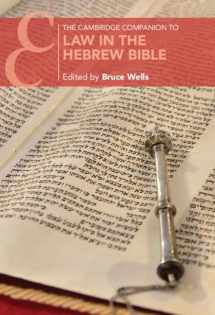 9781108493888-1108493882-The Cambridge Companion to Law in the Hebrew Bible (Cambridge Companions to Religion)