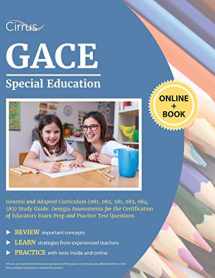 9781635305302-1635305306-GACE Special Education General and Adapted Curriculum (081, 082, 581, 083, 084, 583) Study Guide: Georgia Assessments for the Certification of Educators Exam Prep and Practice Test Questions