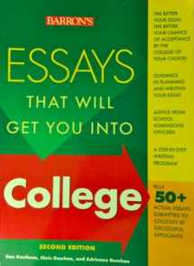 9780764120343-0764120344-Essays That Will Get You into College (Essays That Will Get You Into... Series)