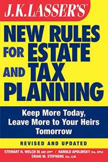 9780470535691-0470535695-Jk Lasser's New Rules for Estate and Tax Planning