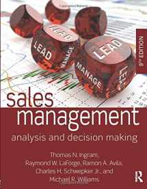 9780765644510-0765644517-Sales Management: Analysis and Decision Making